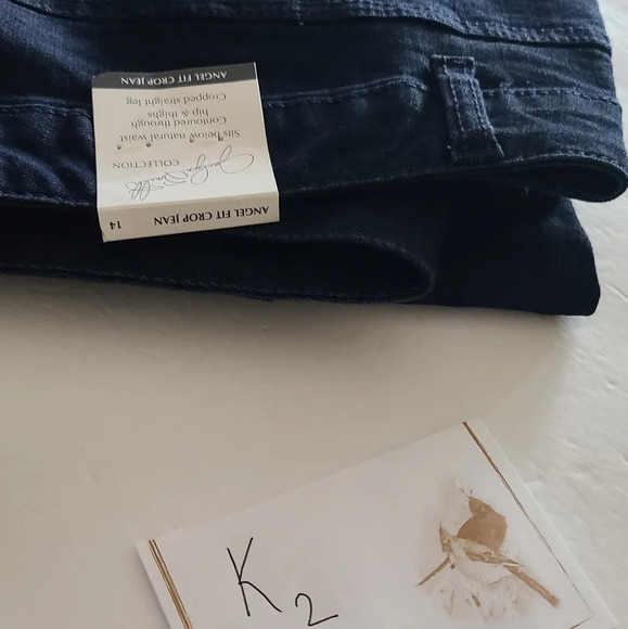Jessica Simpson angel fit crop jean sz.14 - Picture 15 of 15